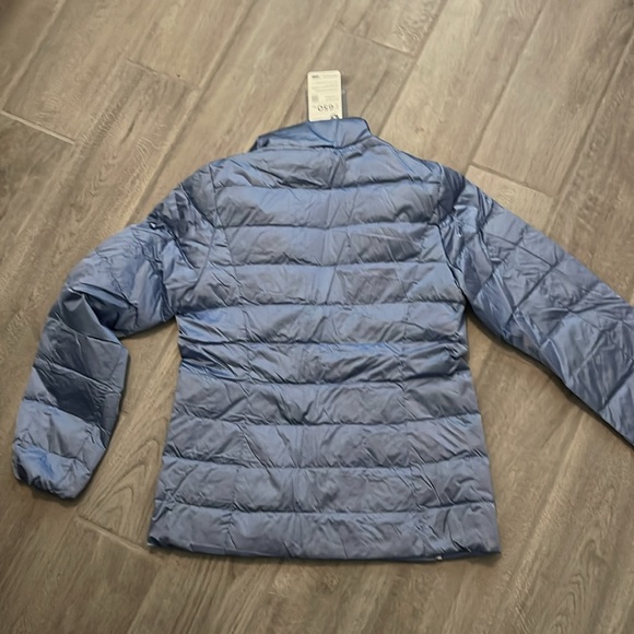 eddie bauer cirruslite down jacket. light blue. size small. new with tags. - Picture 4 of 6